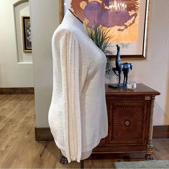 Rachel Zoe ‘Karla’ Sweater NWOT Cotton Blend Knit Ivory Womens Plus Sz XXL - Picture 12 of 16